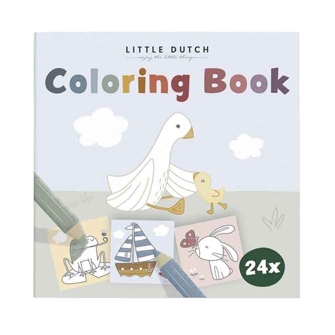 Libro para colorear Little Dutch