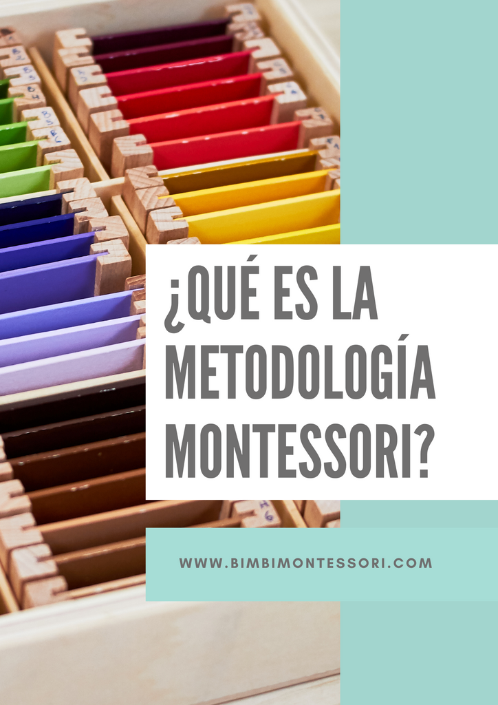 ¿Qué es la metodología Montessori?