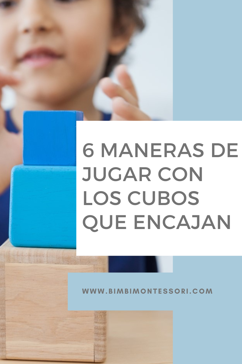 6 maneras de jugar con los CUBOS QUE ENCAJAN