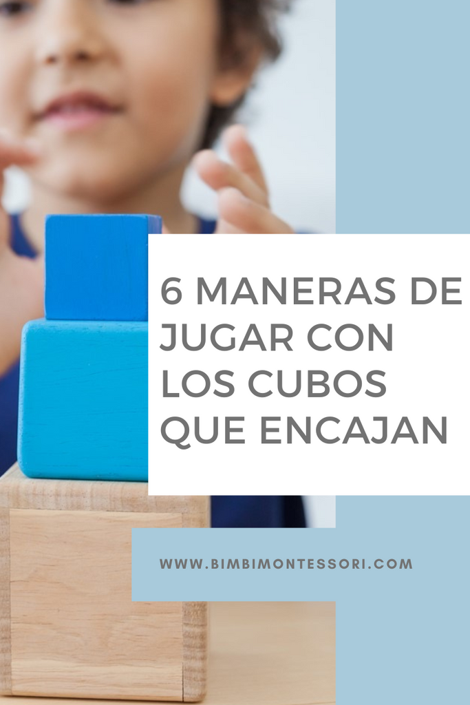 6 maneras de jugar con los CUBOS QUE ENCAJAN