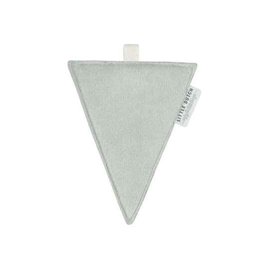 Little Dutch green fabric flag for children's garland