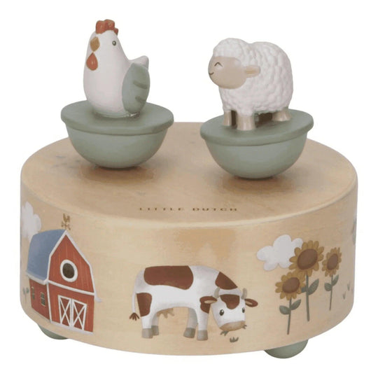 Caja de música Little Farm de Little Dutch