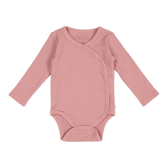 Body croisé manches longues Rose Vintage | Little Dutch