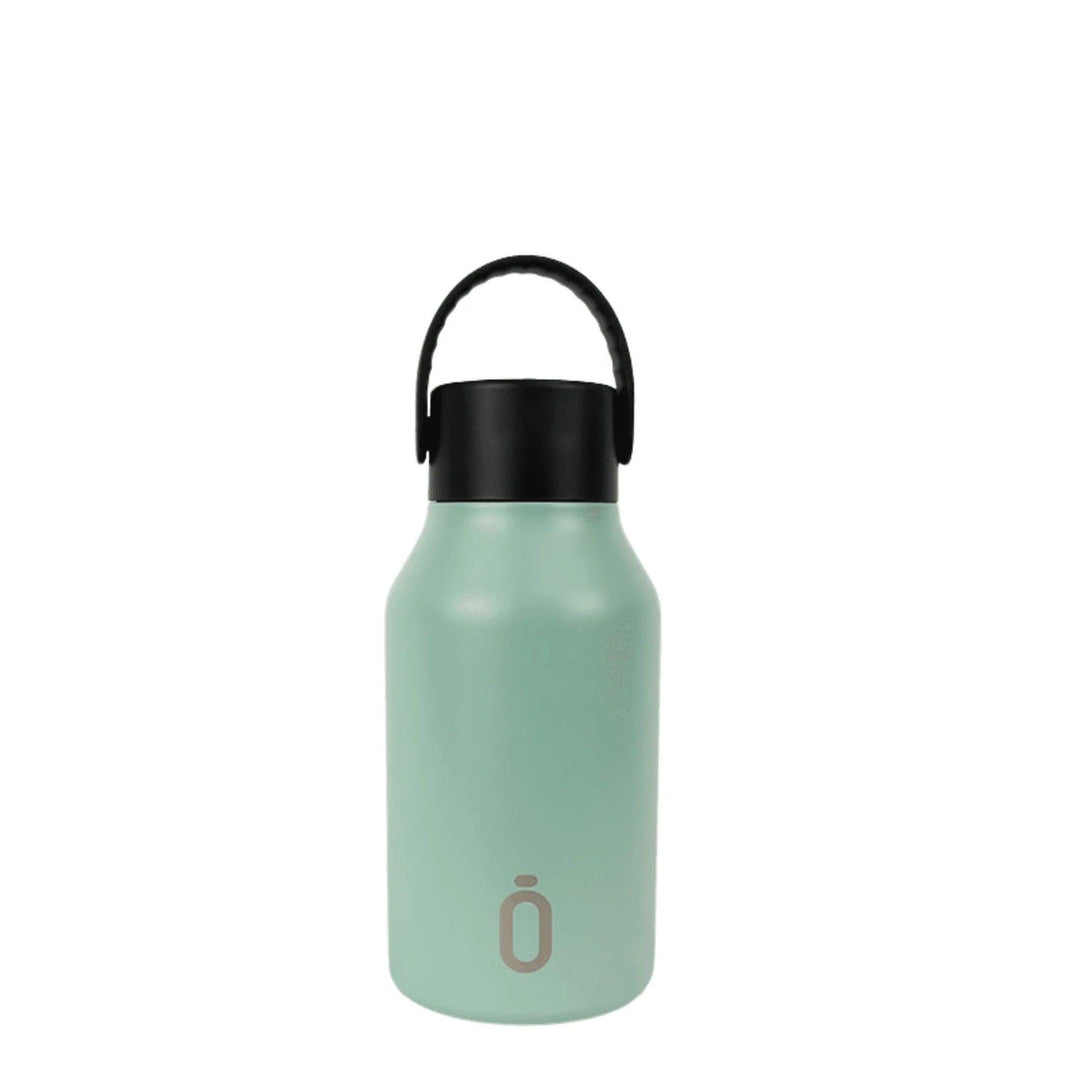 Botella térmica infantil eucalipto de acero inoxidable con tapa fácil de abrir – ideal para niños de Runbott