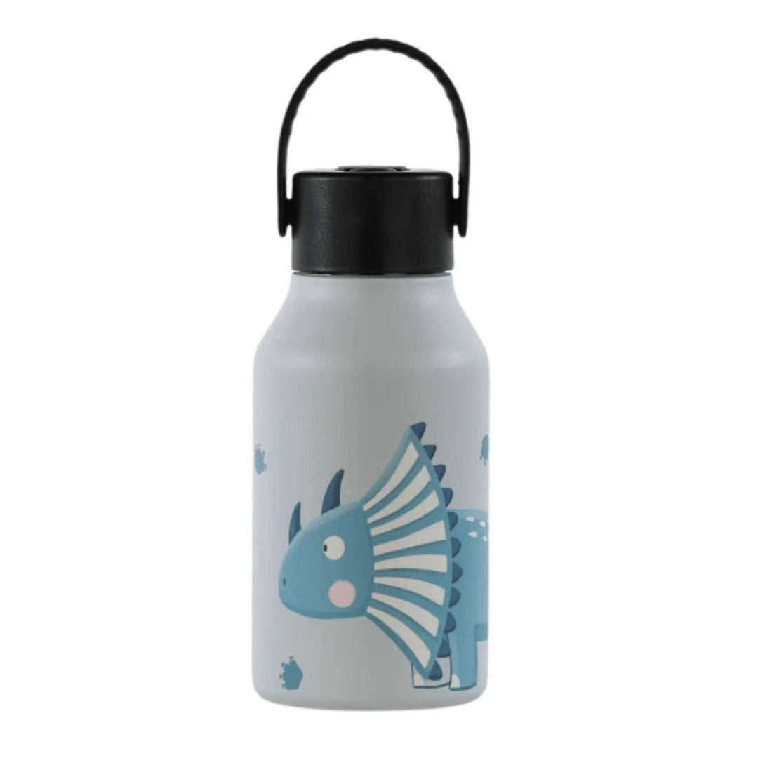 botella runbott termo con dibujo de dinosaurio