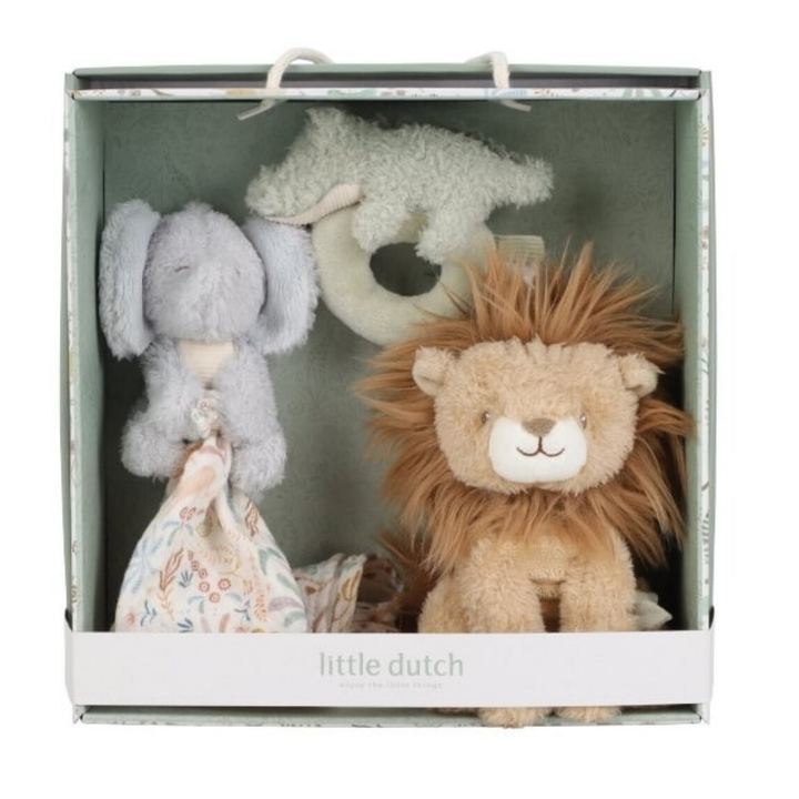 Safari Friends gift box by Little Dutch for baby