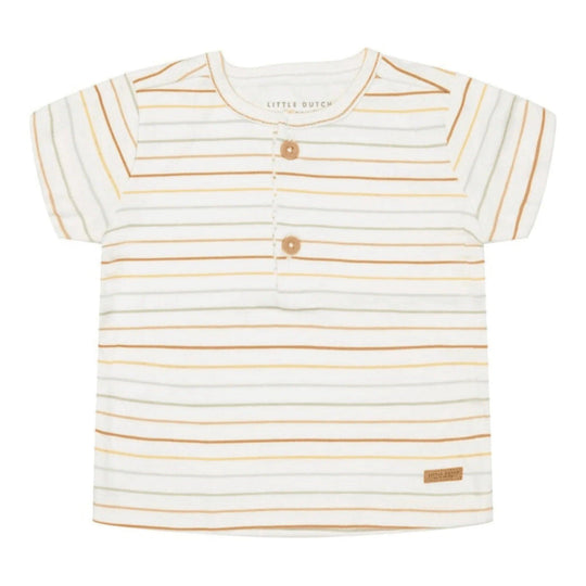 Stripes Short-Sleeve T-Shirt | Little Dutch