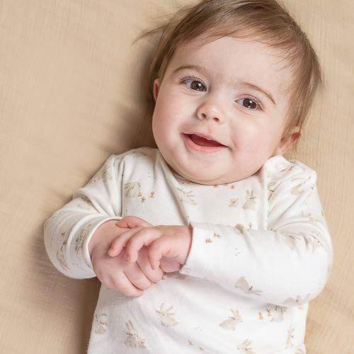 Camiseta manga larga Baby Bunny - estampado | Little Dutch
