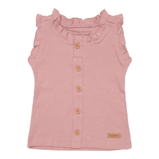 Vintage Pink Sleeveless Top | Little Dutch