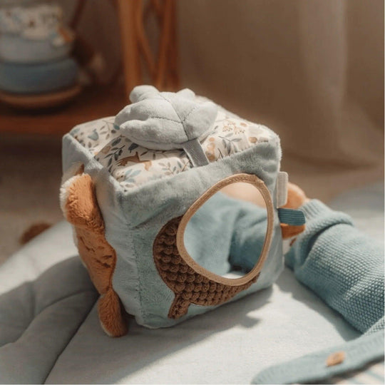 Cube Montessori Forest Friends - textures | Little Dutch