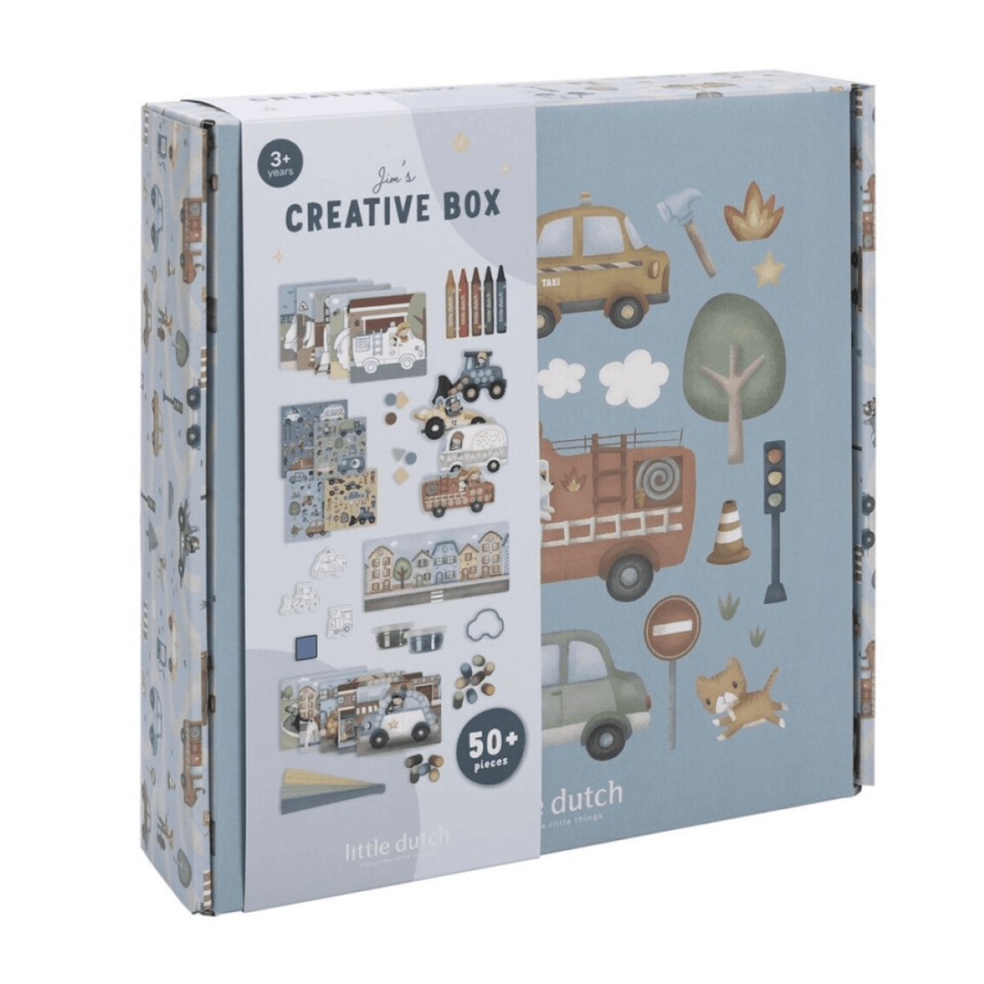 Jim's Creative Box di Little Dutch con oltre 50 pezzi