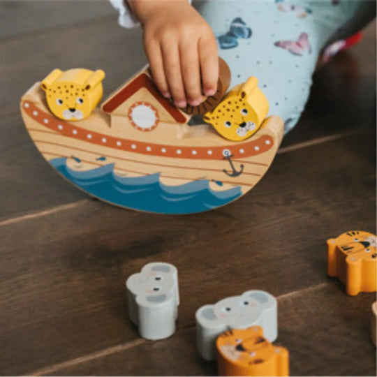 Jeu à empiler Arche de Noé - blocs animaux | Legler