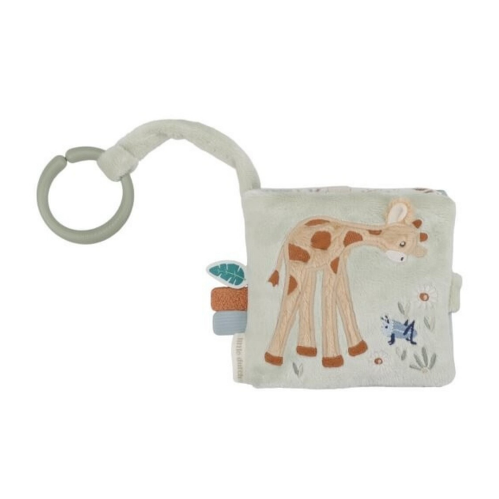 Libretto attività Safari Friends con anello di Little Dutch