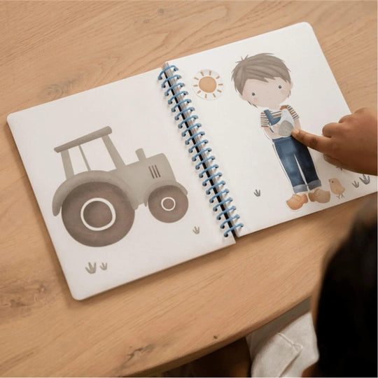 Libro per vestire Jim & Friends - modelli | Little Dutch