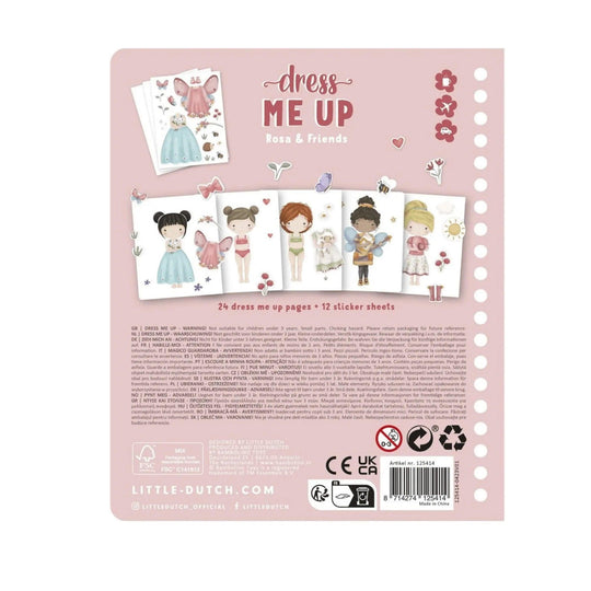 Libro de vestir Rosa & Friends - modelos | Little Dutch