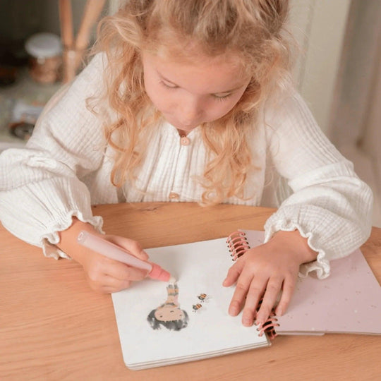 Livre de coloriage magique Rosa & Friends - détail | Little Dutch
