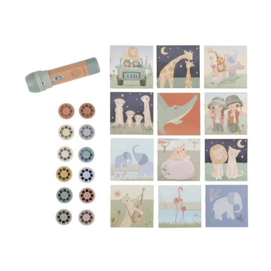 Linterna proyectora de historias Safari Friends de Little Dutch, imagen 3