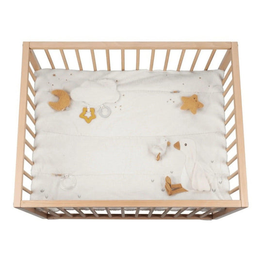 Little Dutch Tapis d'éveil pour parc bébé avec oie, lune et étoiles