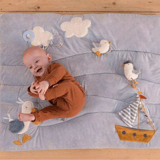 Manta de juego Sailors Bay - detalle | Little Dutch