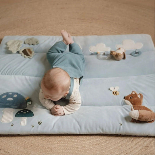 Tapis d'éveil Forest Friends - activités sensorielles | Little Dutch