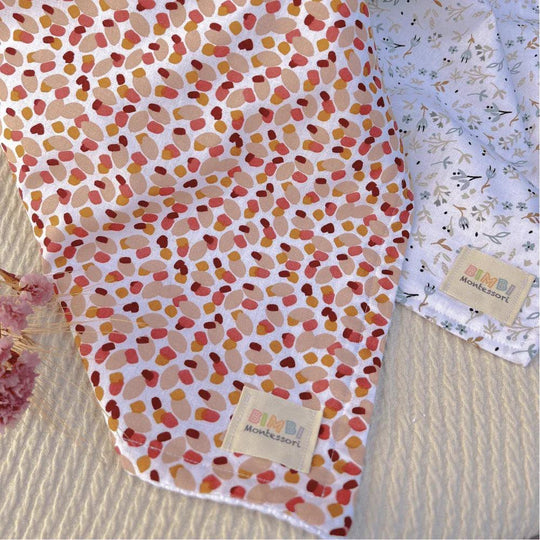 Coperta waffle Dots - presentazione | Bimbi Montessori