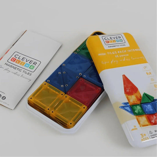 Mini Travel Cleverclixx 28 pièces Couleurs Vives - détail | Cleverclixx