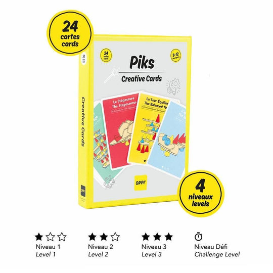 PIKS cartes créatives - collection | Oppi