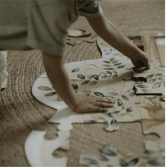 Puzzle de sol Forest Friends - grandes pièces | Little Dutch