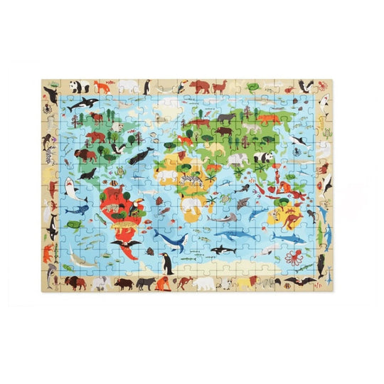 World Map Puzzle 150 Pieces - map | Scratch