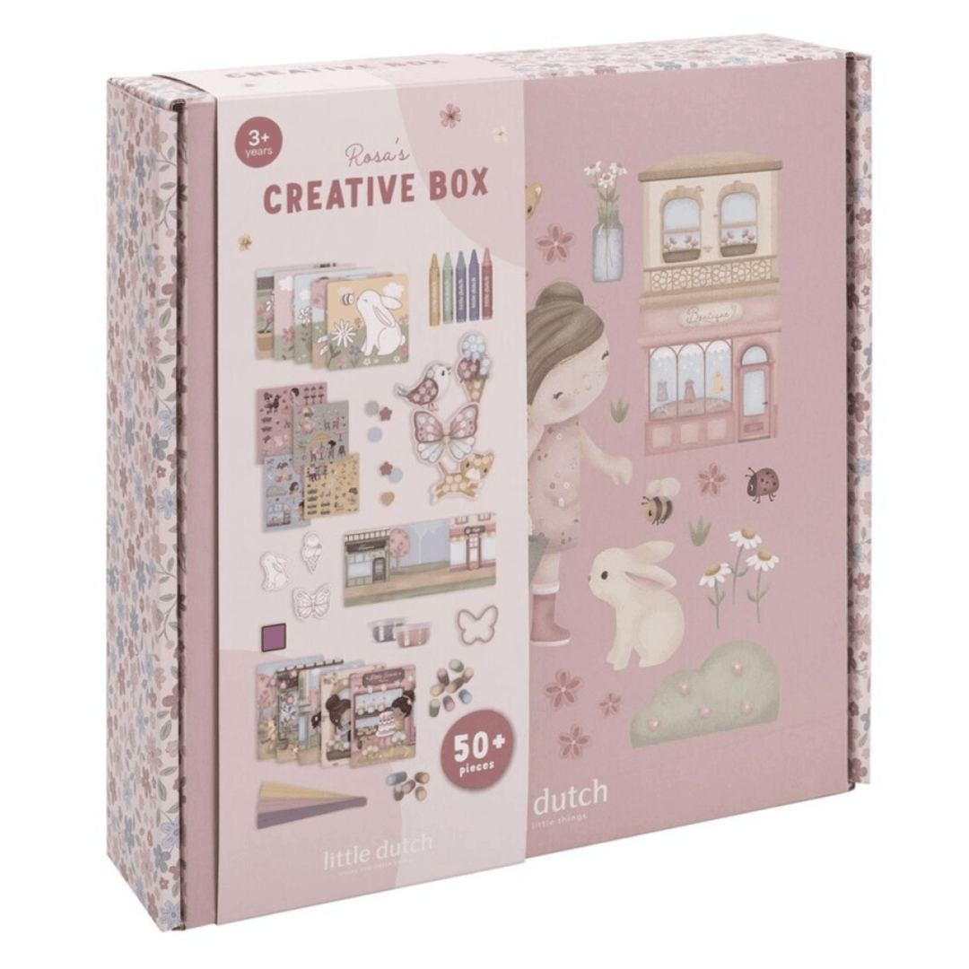 Kit creativo Rosa's Creative Box di Little Dutch con più di 50 pezzi