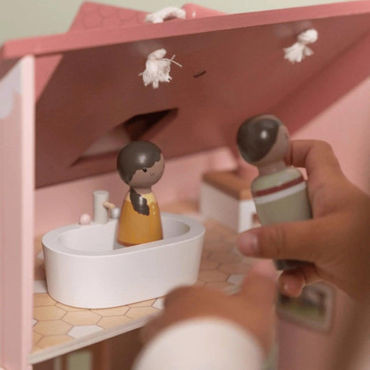 Set famille Evi pour maison de poupées - en jeu | Little Dutch
