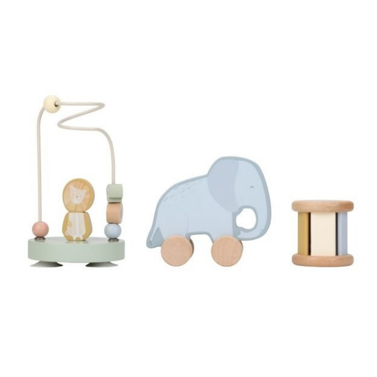 Set regalo de madera Safari Friends de Little Dutch, imagen principal