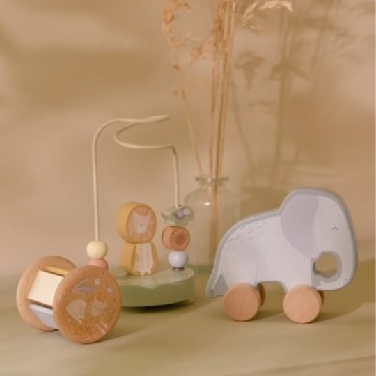 Set regalo de madera Safari Friends de Little Dutch, segunda imagen