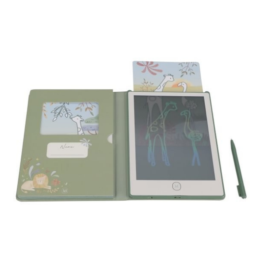 Tableta de dibujo Safari Friends de Little Dutch, imagen principal