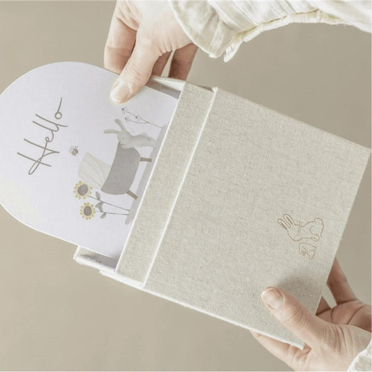 Cartes Milestone Baby Bunny - cadeau de naissance | Little Dutch
