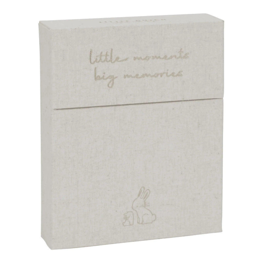 Caja de tarjetas de hitos Welcome de Little Dutch. Recuerdos para bebés