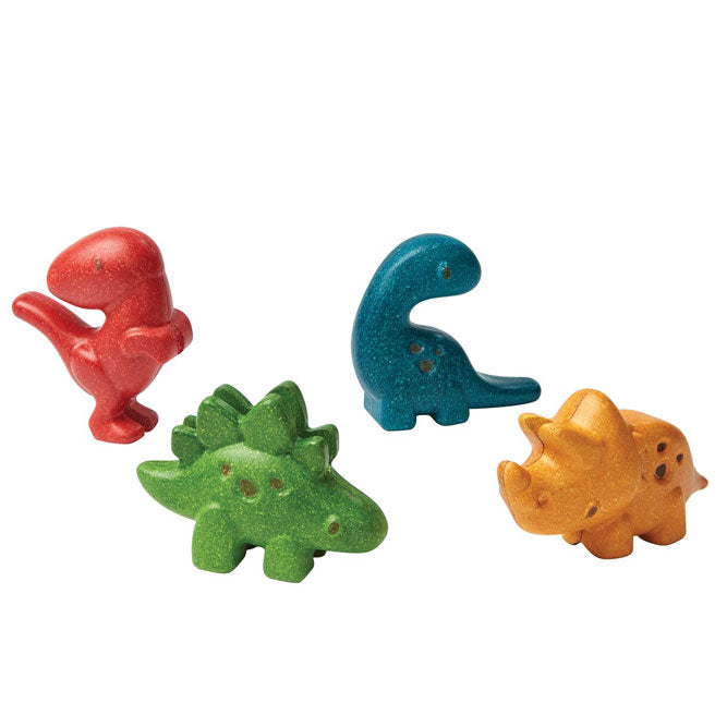 Set de dinosaurios de Plan toys