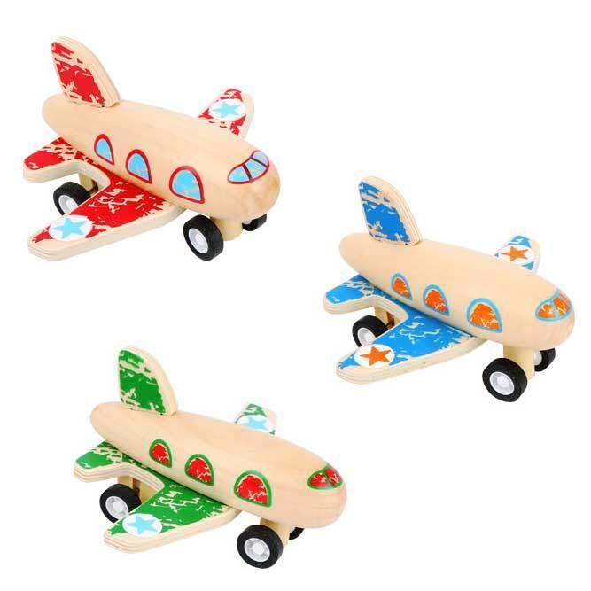 Tenemos el avión en tres colores distintos