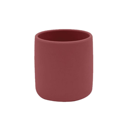 Tasse en silicone couleur grenat