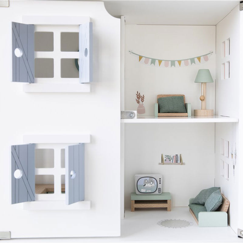 Casa de muñecas muebles en miniatura