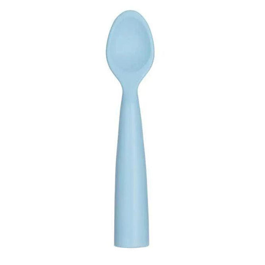 Cucchiaio per bambini. Cucchiaio realizzato in silicone alimentare al 100%, in un unico pezzo.