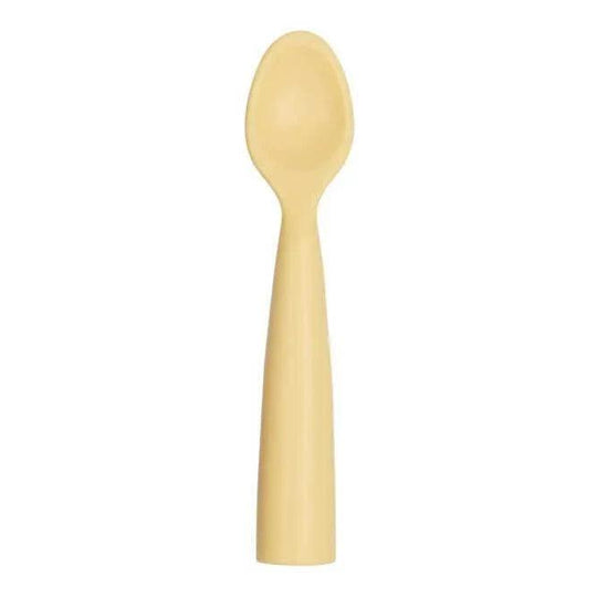 Cucchiaio per bambini. Cucchiaio realizzato in silicone alimentare al 100%, in un unico pezzo.