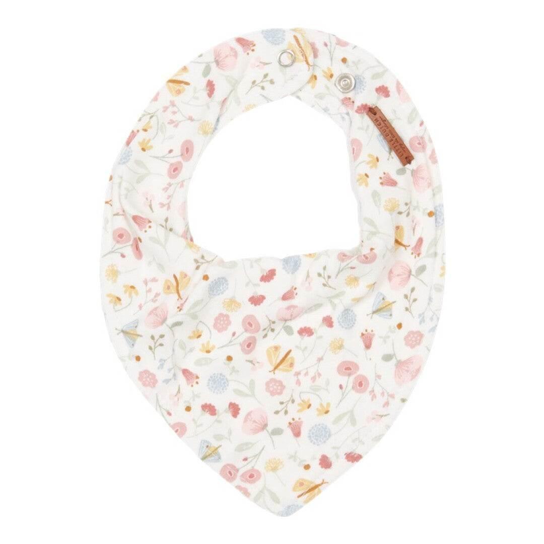Bandana bib for drooling. 100% cotton.