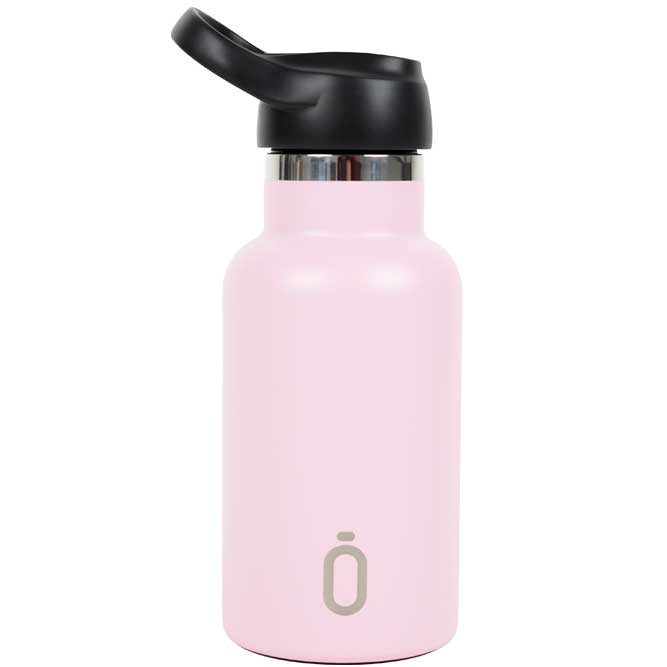 Botella termo rosa