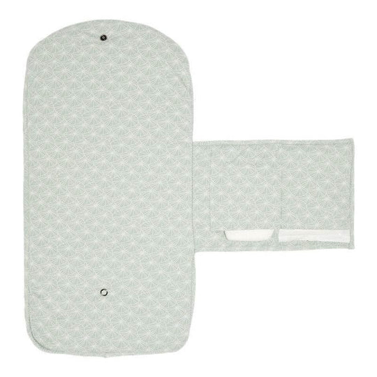 Coffret naissance Lily Leaves grand - matelas à langer | Bimbi Montessori
