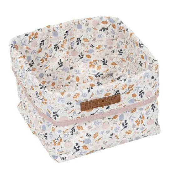 Cesta de almacenamiento Spring Flowers | Little Dutch