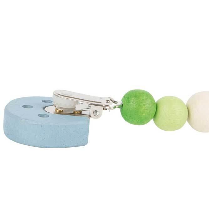 Clip per ciuccio color pastello