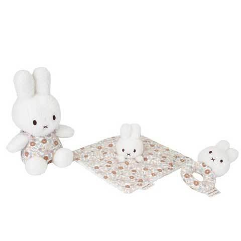 La confezione regalo include peluche, doudou e sonaglio