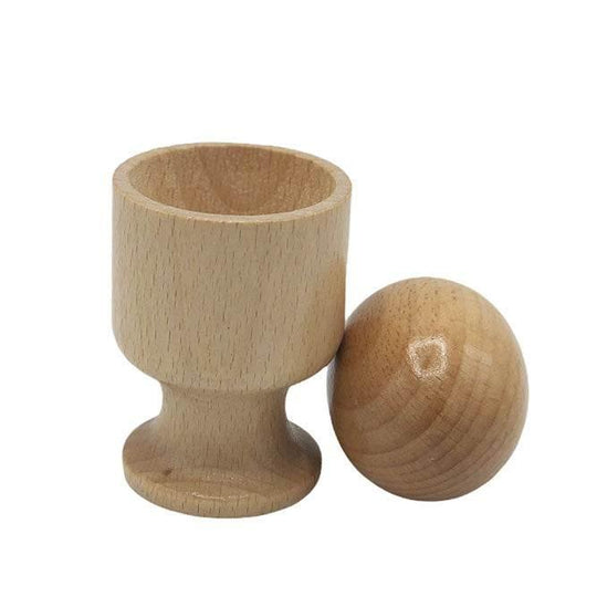 Uovo e coppa Montessori - dettaglio | Bimbi Montessori