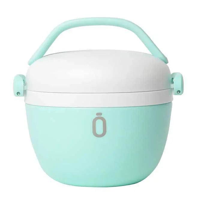 Fiambrera termo infantil color verde